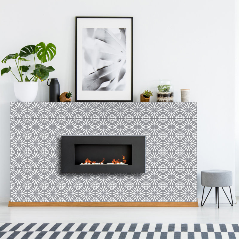 Carreau de mosaïque auto-adhésif 4 po x 4 po
