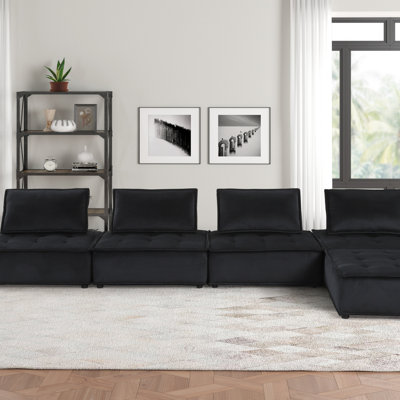 Canapé modulaire 5 pièces Velvet