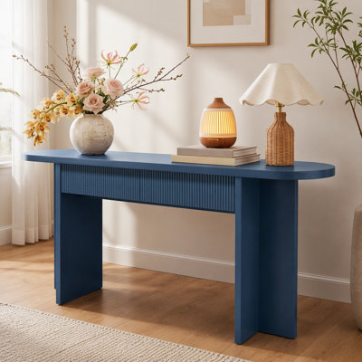 Sofa Table Console Table with 2 Drawers