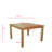 Barracuda Square Teak Outdoor Dining Table