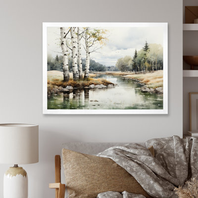 Birch Woods Birch Haven - Tree Birch Wall Art