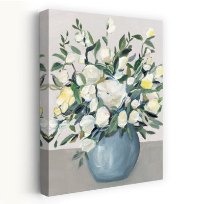 Art contemporain, art floral délicat contemporain