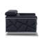 Fauteuil en cuir italien Global United