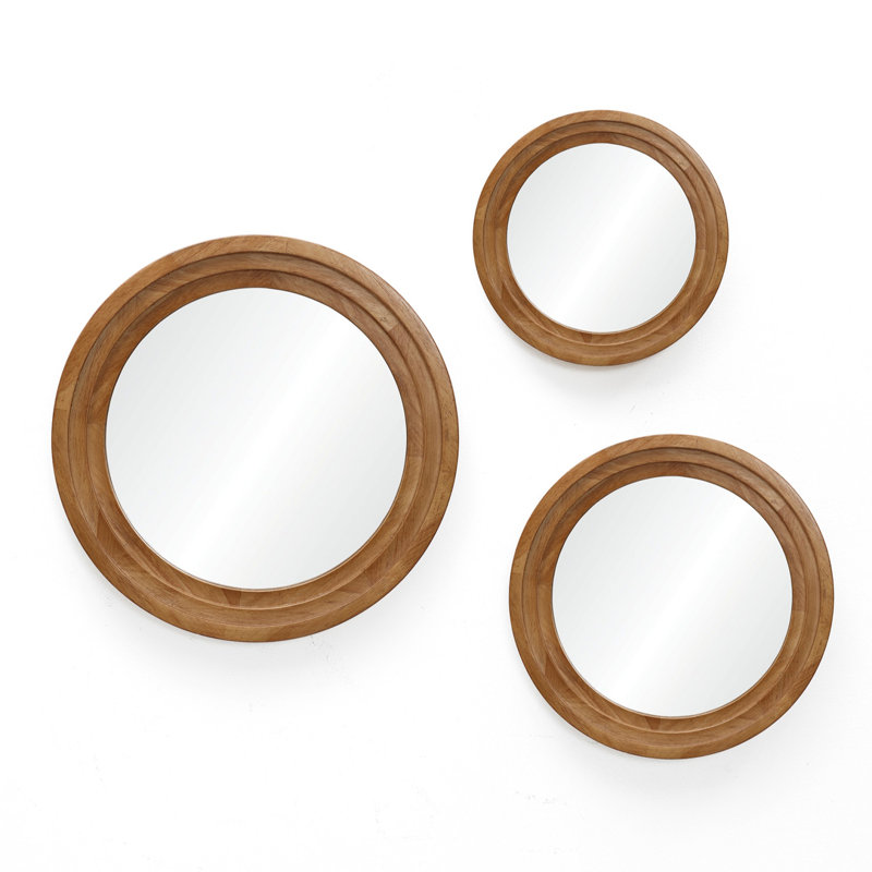 Ensemble de 3 miroirs d'appoint 3 pièces
