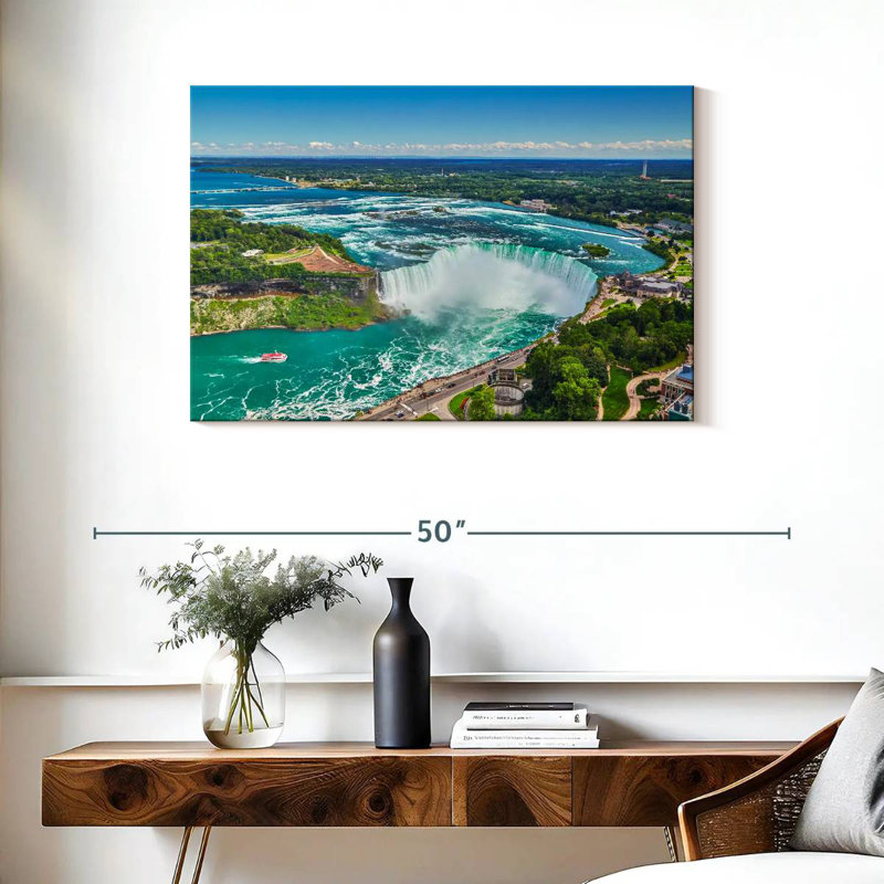 Alvord Scenic Horseshoe Falls, H 24 po x l 36 po