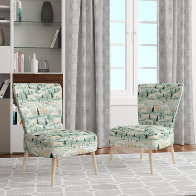 Chaise d'appoint décontractée rembourrée Essential
