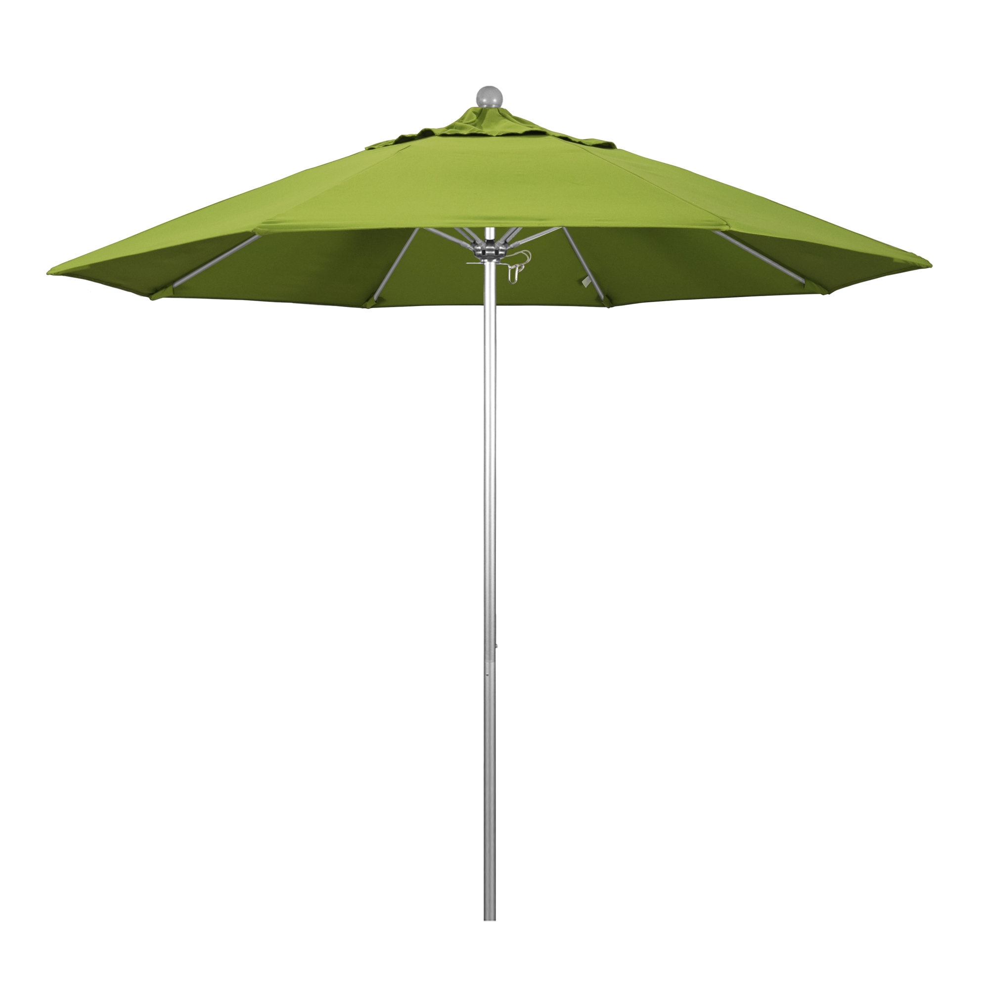 Maria 108'' Sunbrella® Outdoor Umbrella, Macaw, Silver