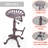 Dicle Swivel Iron Adjustable Height Counter Stool with Iron Frame-1926802423