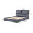 Upholstered Eastern King Panel Bed Dark Grey-951760963-940878717
