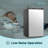 Simzlife 3.2 cu. ft. Freestanding Small Fridge with Freezer for Dorm, College, Office-99303945