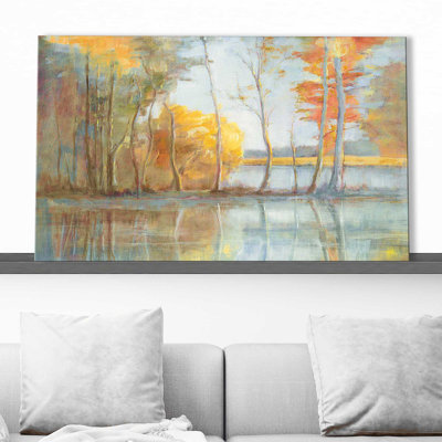 Lakeside Reflection - Peinture