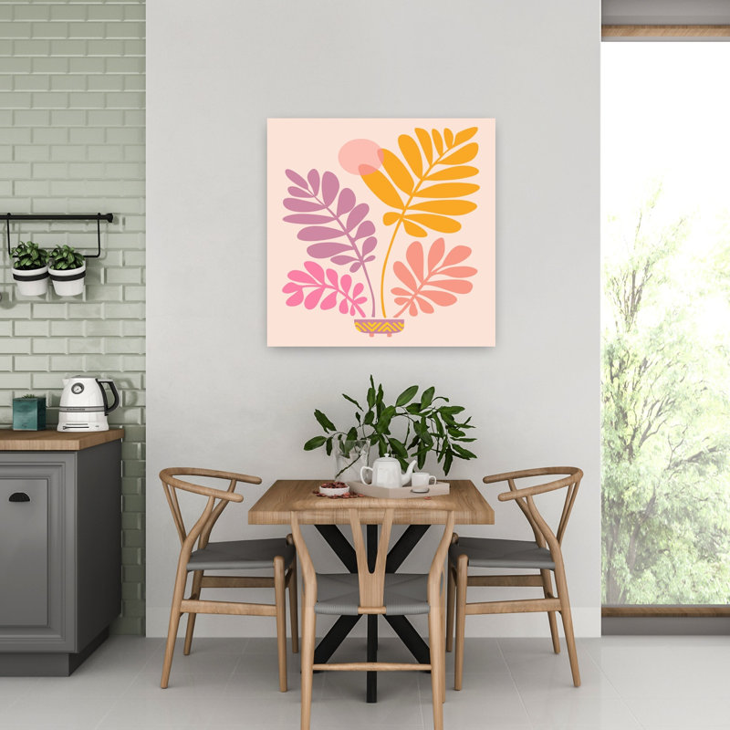 Art contemporain, paysage contemporain, art abstrait, H 32 po x l 32 po