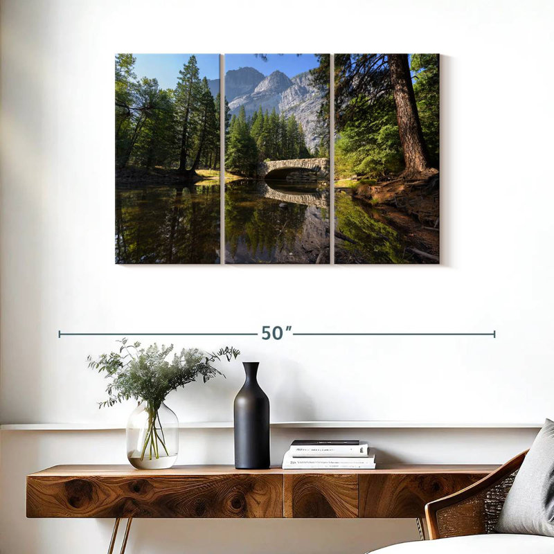 Pont de pierre Lilie Yosemite, H 24 po x l 38 po