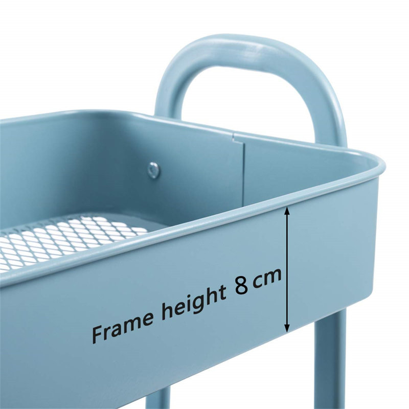 Elioenai 177.8cm H x 76.2cm W Cart with Wheels