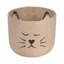 Sagebrook Home 7" Charming Ceramic Kitty Planter, Tan