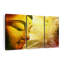 Noble bouddha sur toile, ensemble de 3 pièces-830699467
