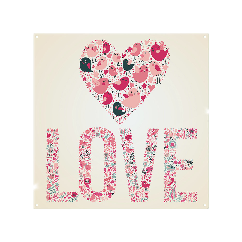 Love Hearts Splash Back