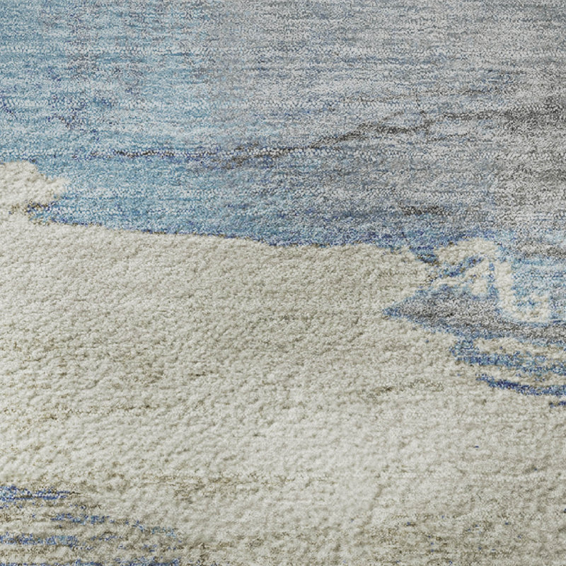 Premium Machine Washable Fairwood AMF1880 Modern Rug, Rectangle 8' x 10'