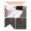 Tapis modulaire réutilisable 24 x 24 po 24 PCS Carpet Tiles