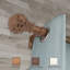Tringle à rideaux simple en faux bois Lengby-1784021948-1784021937