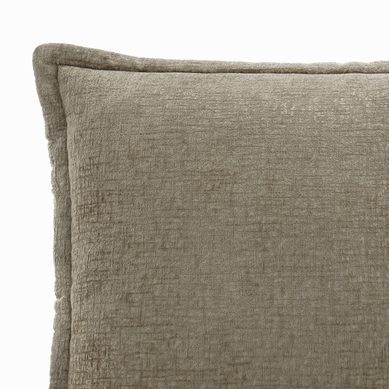 31.8cm Wide Square Solid Colour Ottoman, Camel 