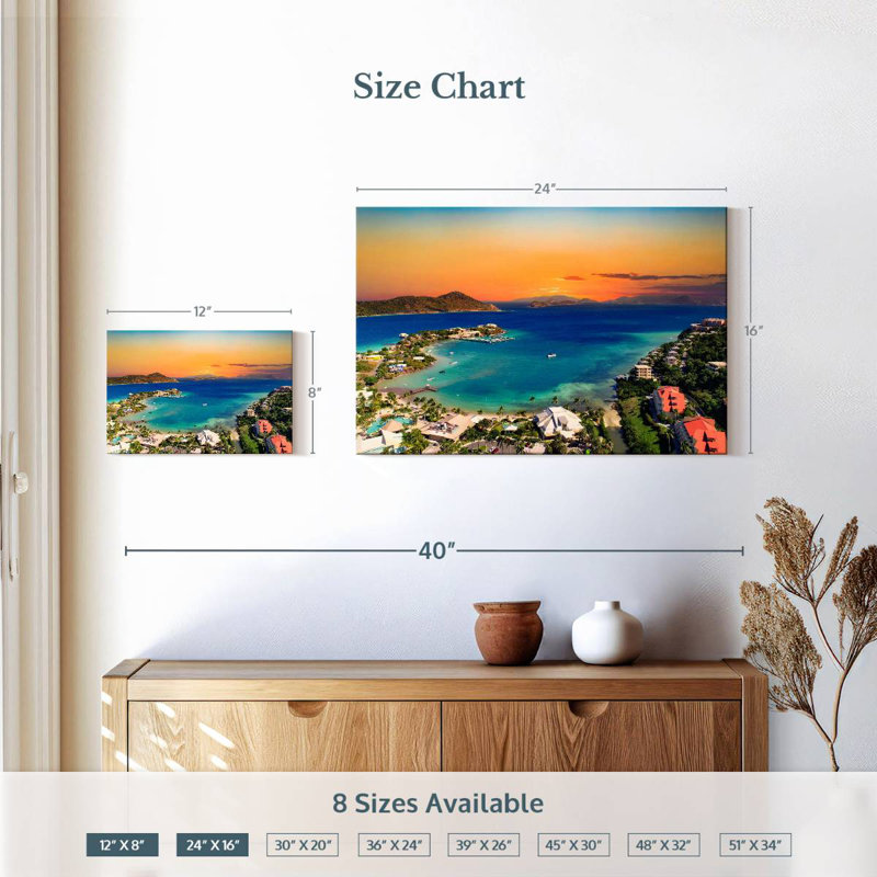 Ravi St. Thomas US Virgin Islands, 16" H x 24" W