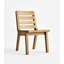 Casares Outdoor Teak Dining Side Chair