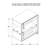 2 Drawers Nightstand With Shelf