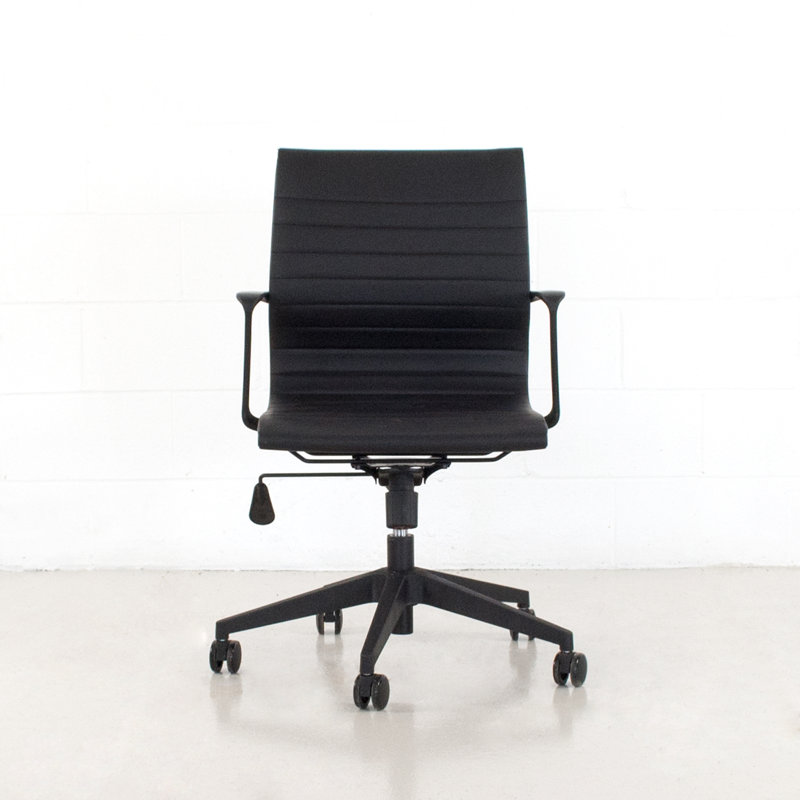 Fauteuil de conférence ergonomique Bolden, Noir