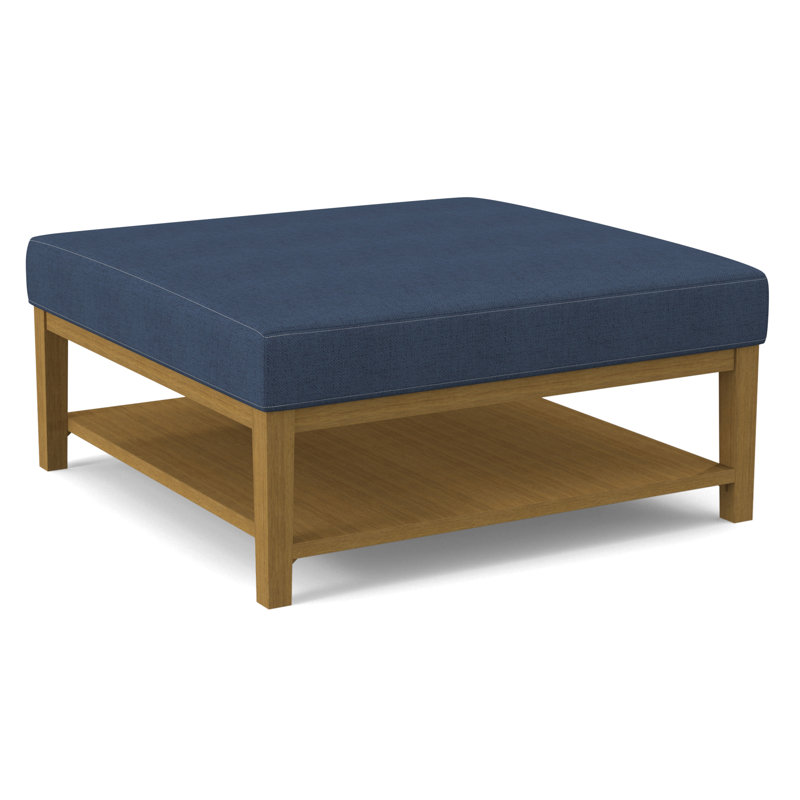 Repose-pieds Hammond avec rangement, Performance de Crypton en pierre; 0884-83, Finition miel