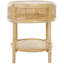 Cynequa round side table