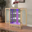Vitrine lumineuse vitrée