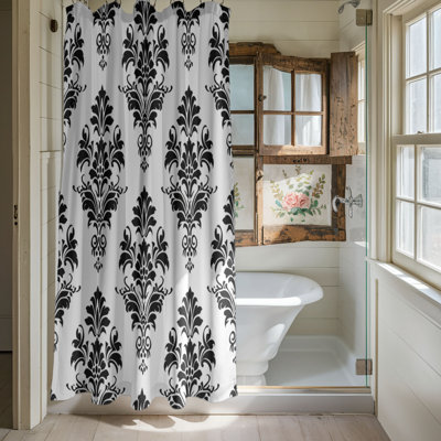 Vintage Motifs - 1 Piece Standard Shower Curtain