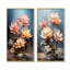 Fleurs de lotus fusionnent avec graffiti - lot de 2 décorations murales lotus-102583906-102583910
