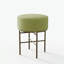 Tabouret de coiffeuse à coussins ronds PC-1531501791