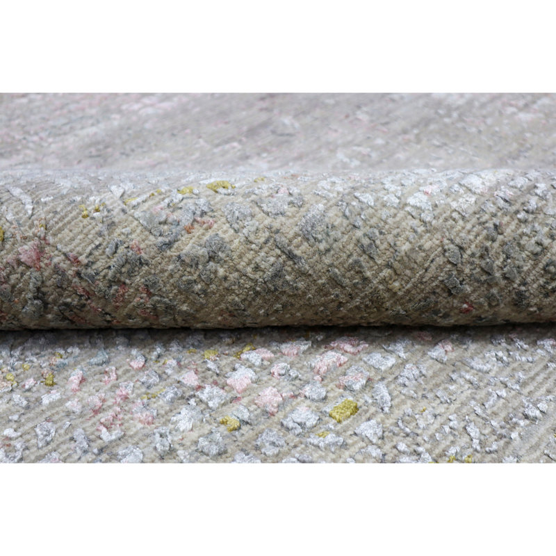 Handmade Silk and Wool Area Rug, Rectangle 12' x 15'