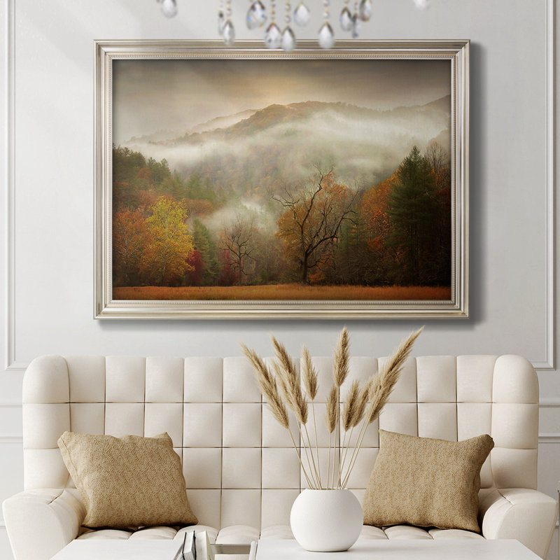Photographie «Autumn Study Mist», reproduction d'art sur toile, H 23 po x l 32 po x P 2,5 po