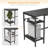 Emarri L-Shaped Stainless Steel Computer Desk-405237518