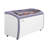 60 in. Glass Top Commercial Display Ice Cream Freezer - 16 cu ft. MCF-16C.