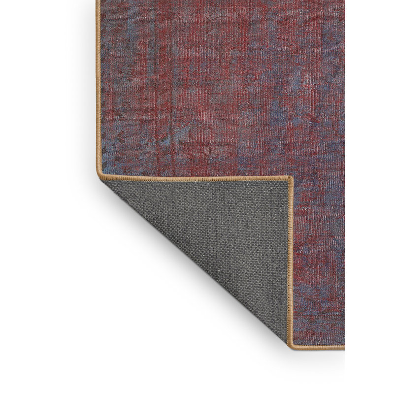 Tapis oriental rouge / brun, Rectangle 5 pi x 7 pi