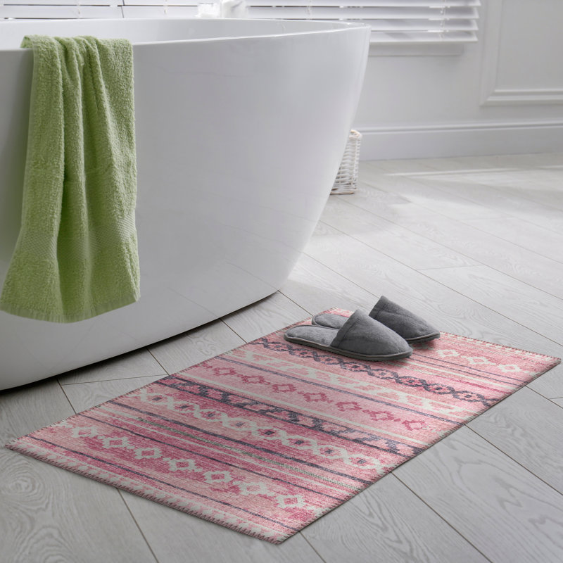 Ance Chenille Washable Moroccan Indoor / Outdoor Rug, Rectangle 3' x 5'