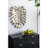 Modern Gold Leaf Wall Ornamentation, 18.9X13.4X1.4", Crafted With Aluminum Versatile Decor, Aluminum, Adds Look To Home-2101184871