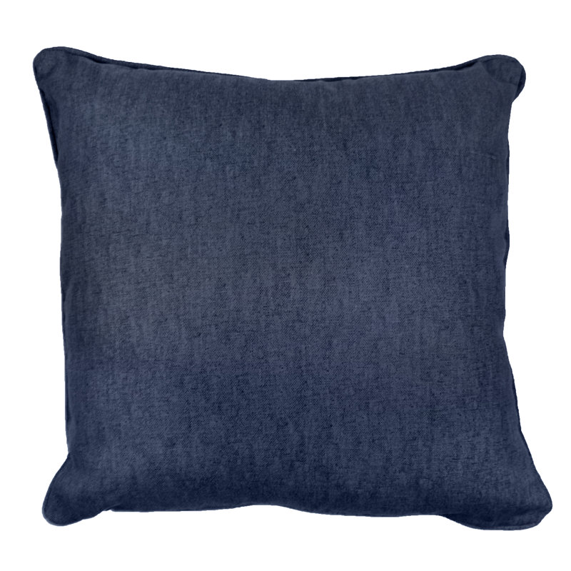Square Cushion, Dark Blue