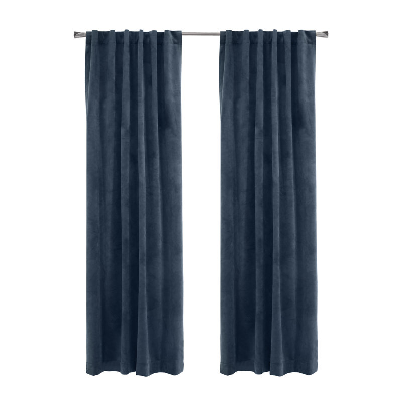 Rideau obscurcissant Gauvin, Bleu marine, L 50 po x L 108 po