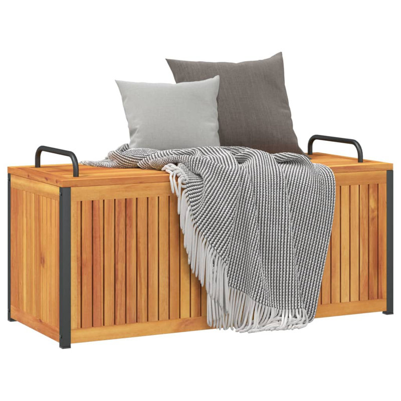 Alpen Home 110cm W 0L Deck Box in Brown