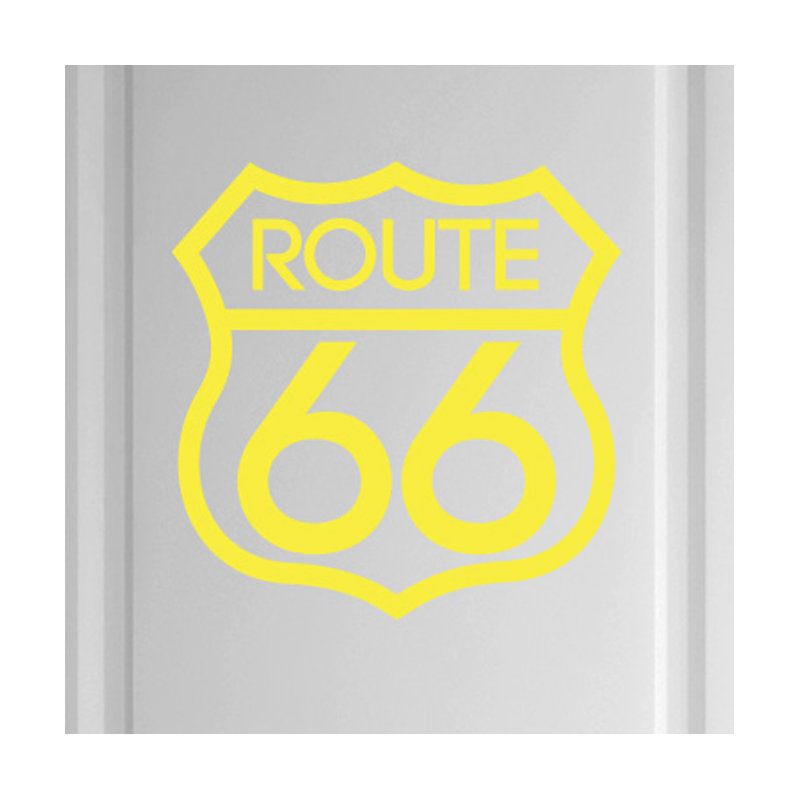 Wall Decal, Bright Yellow