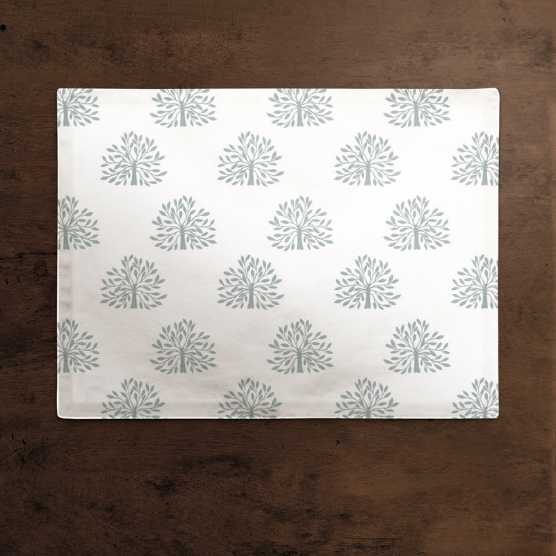 Napperon en coton, Blanc