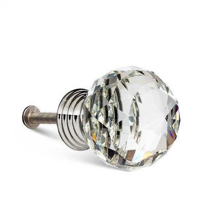 Crystal Ball Cut Knob