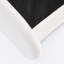 Lit plateforme de rangement relevable hydraulique Willma de luxe, capitonné et rembourré, au design arrondi sculpté, blanc bouclé, Queen-7697752-7697759