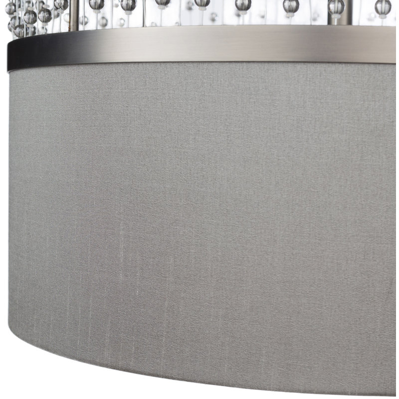 Dalary 3 - Light Drum Chandelier, Gray